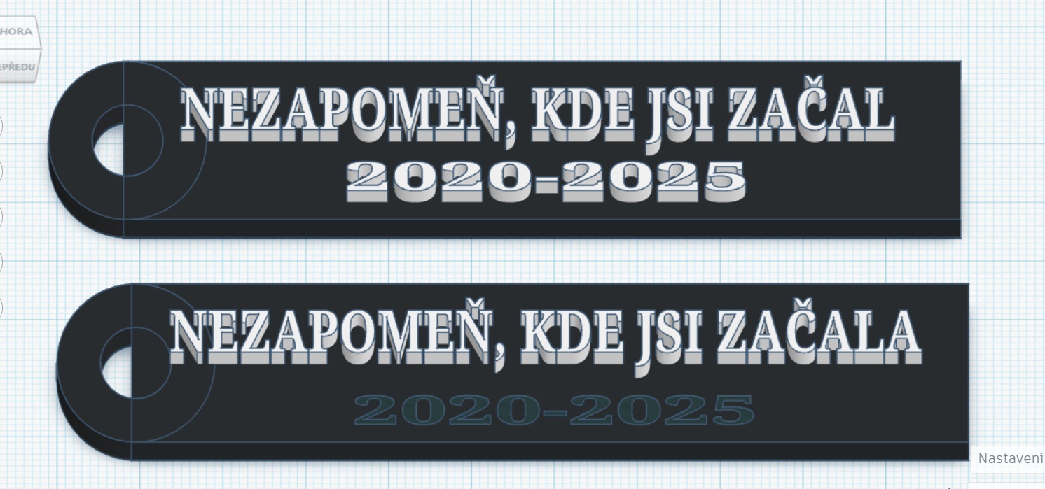 Klíčenka k ukončení 1. stupně