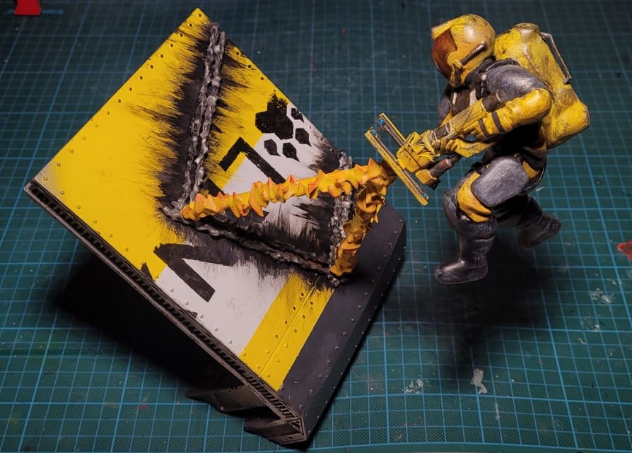 Hardspace Shipbreaker Statue Seconds before!