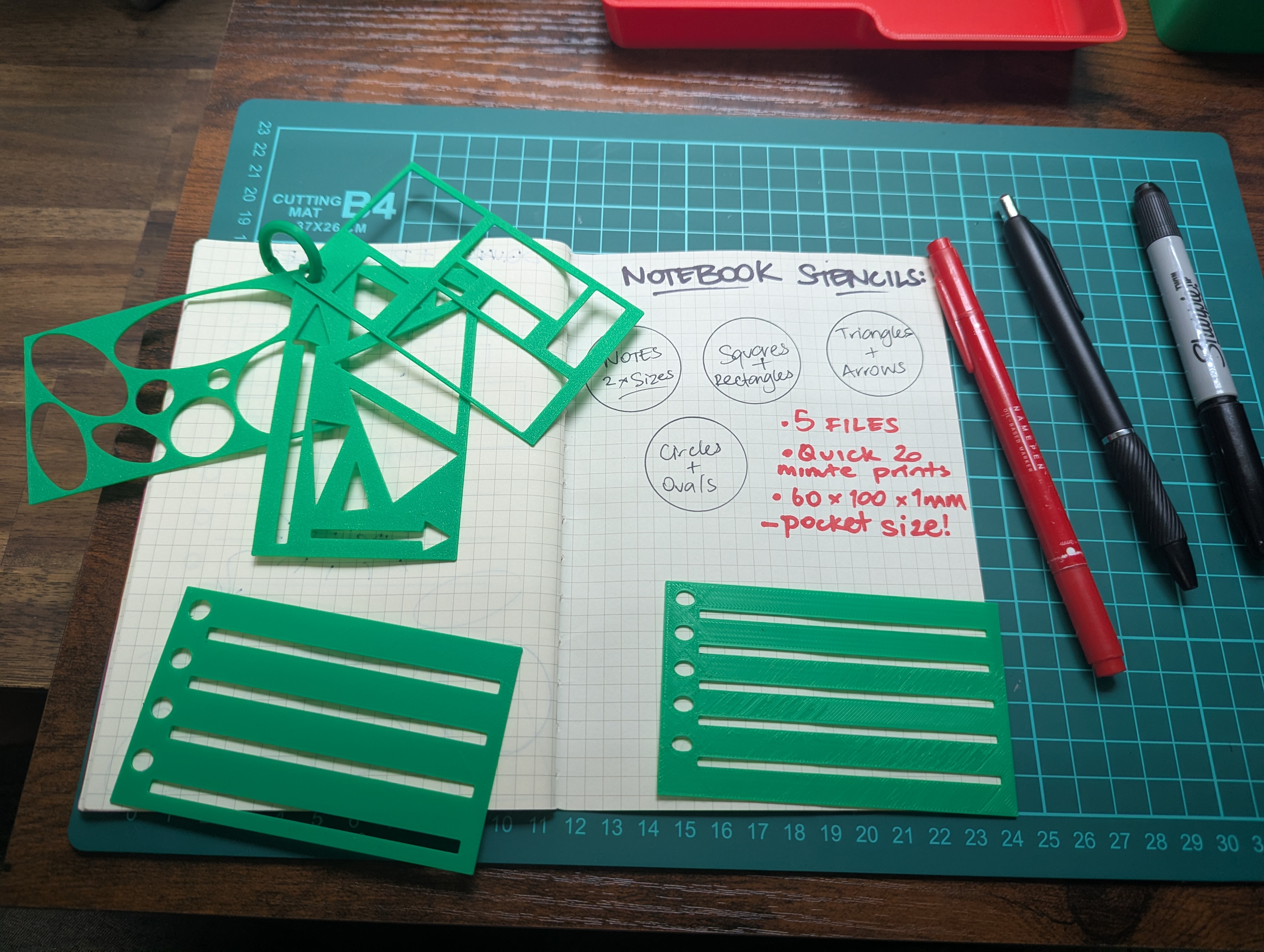 Notebook Stencils