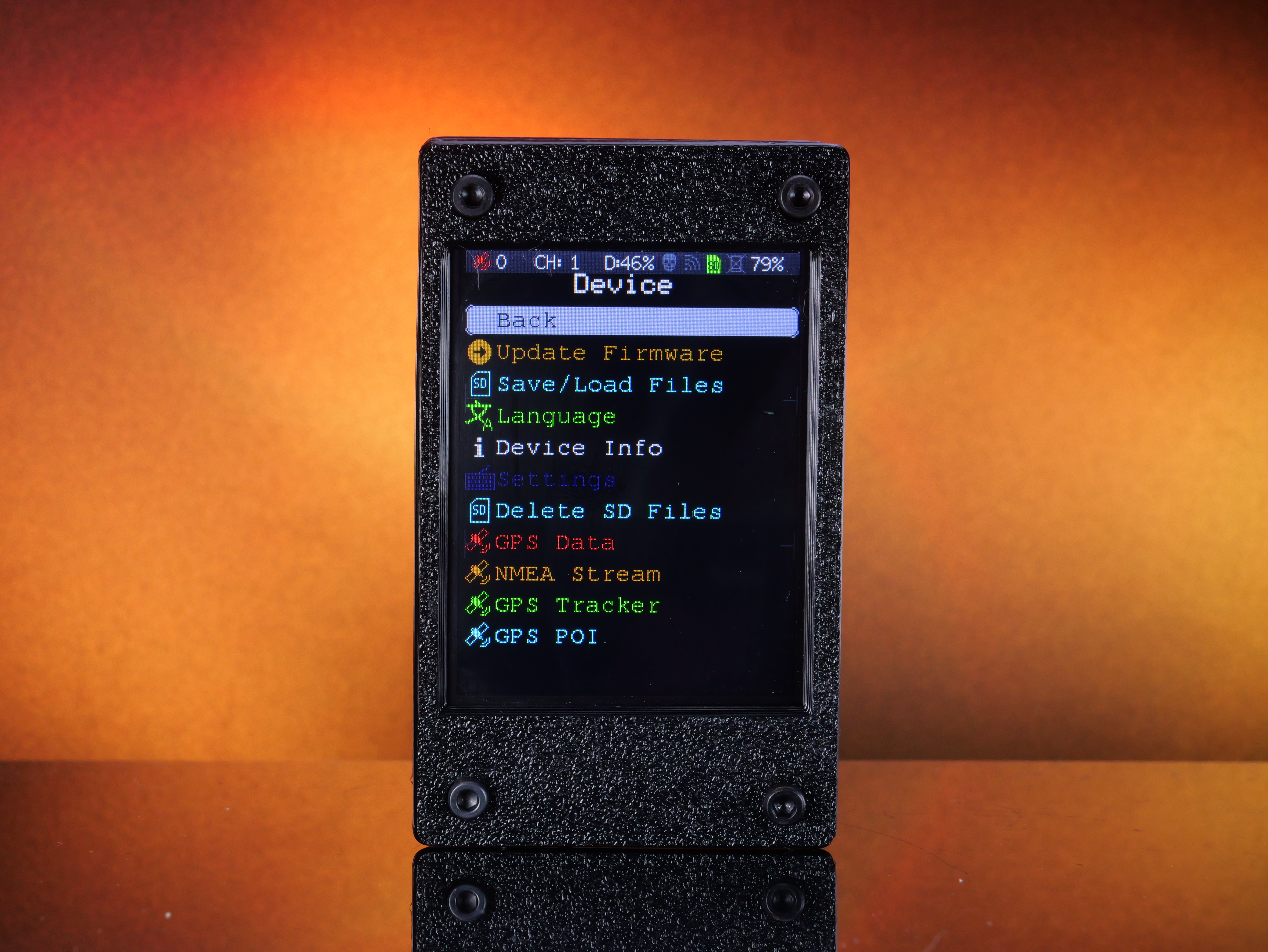 CYD ESP-32 Case For Battery GPS Mod Kit