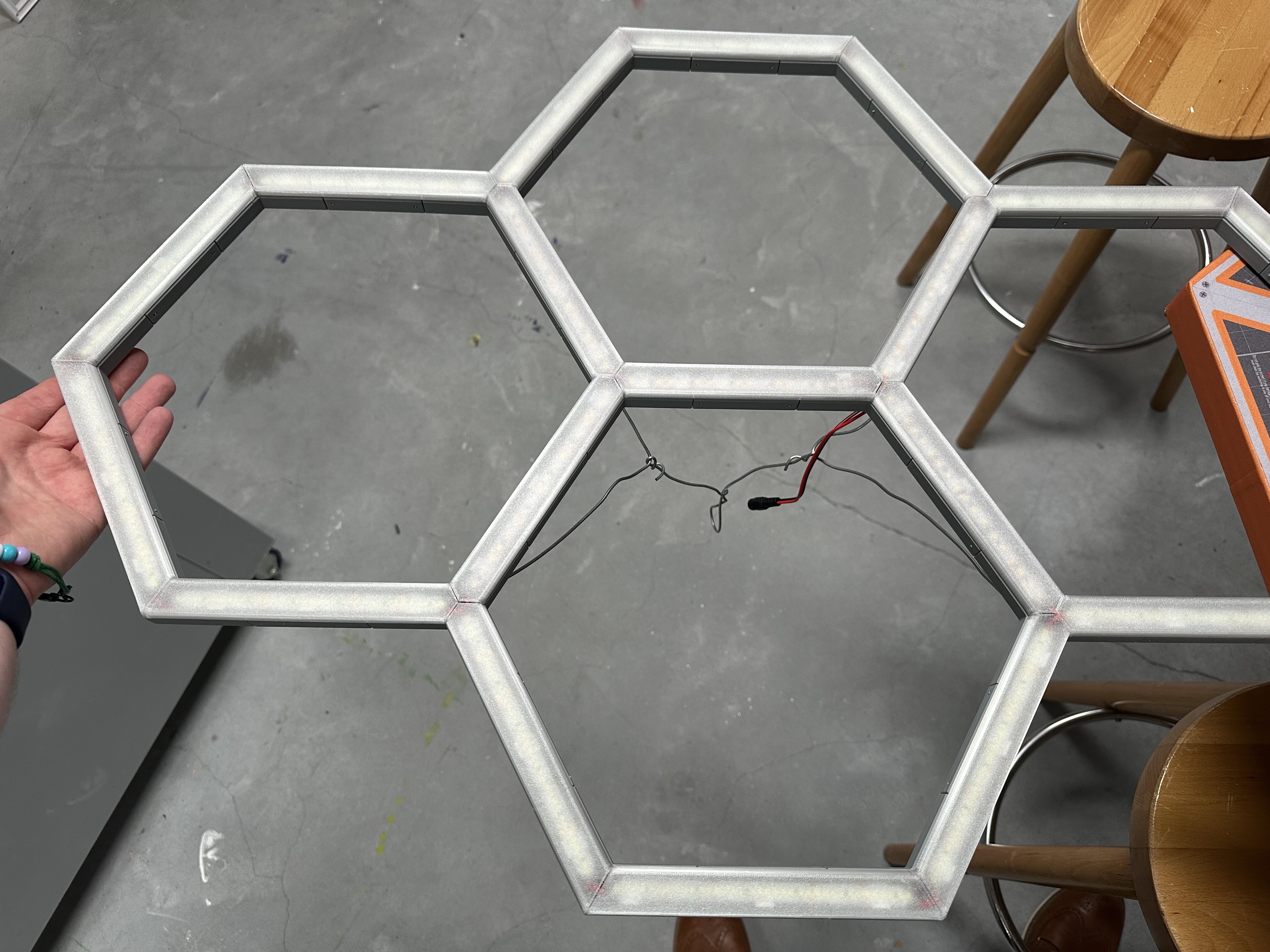 Miniatura 4 do modelo 3D Modular LED Light System