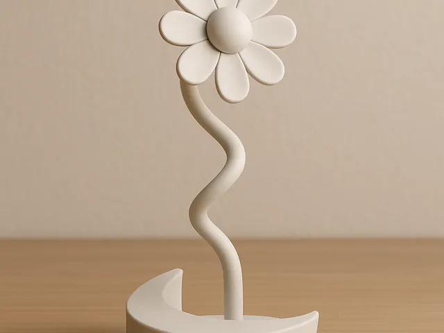 MelodyBloom – Floral Headphone Stand
