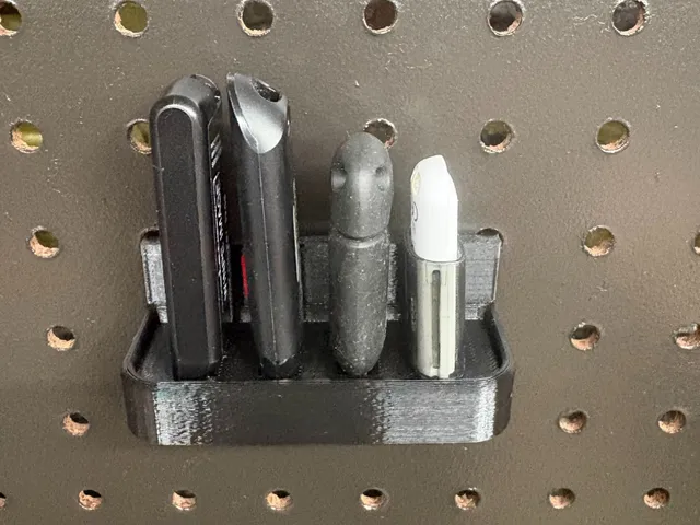 Pegboard USB Stick Organizer
