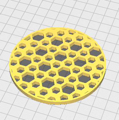 Miniatura 2 do modelo 3D Modern Hexagon Coaster