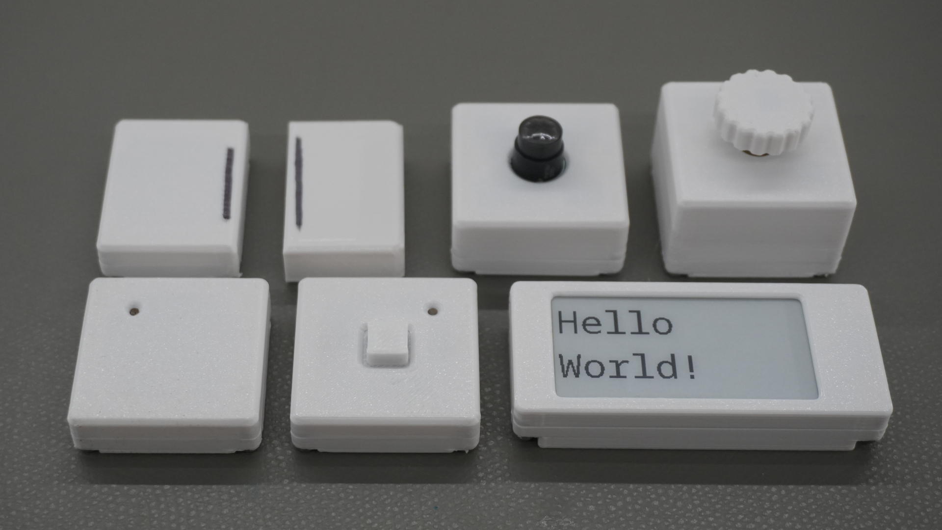 Wireless Smart Buttons / Sensors 3D model