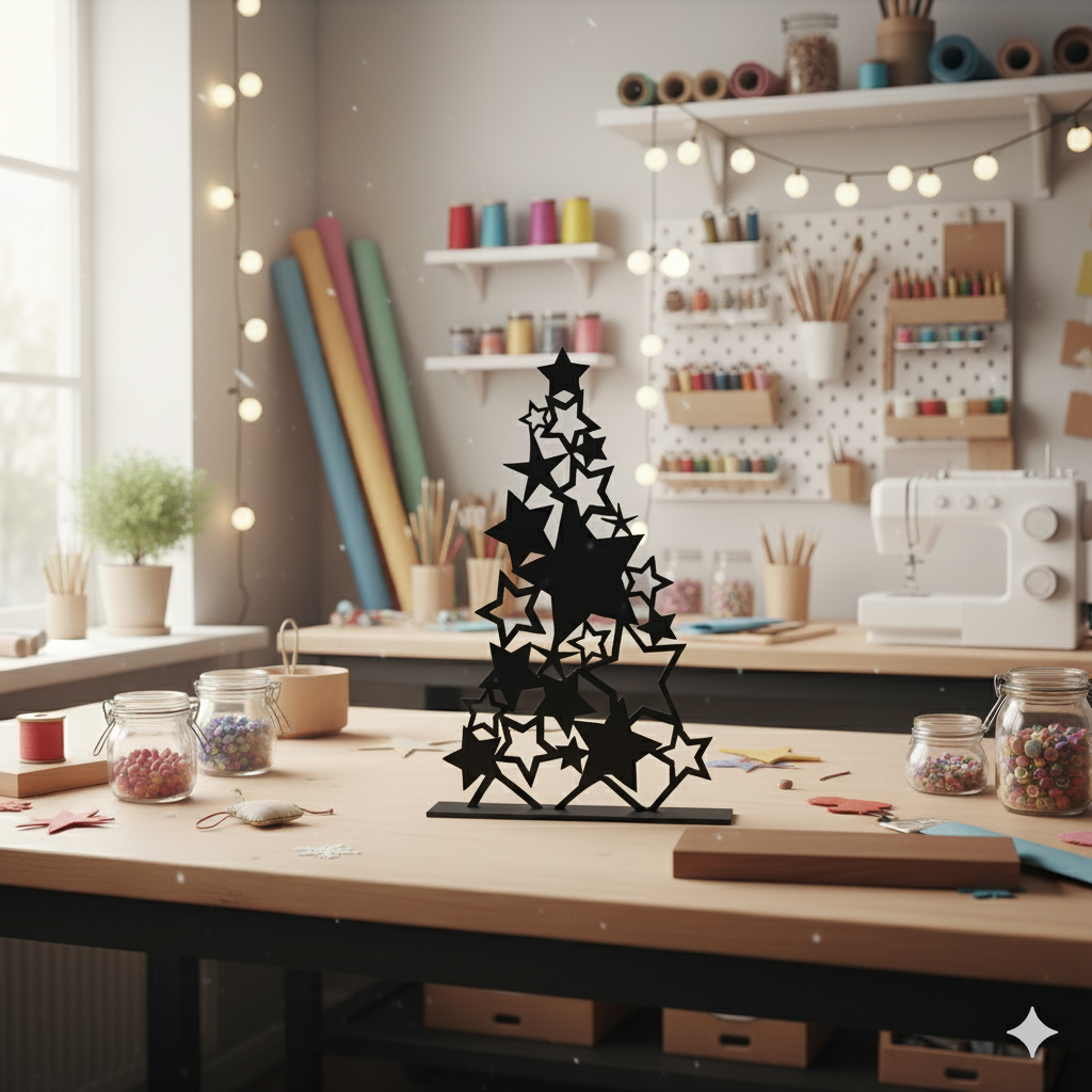 Arbol de navidad Estrellado
