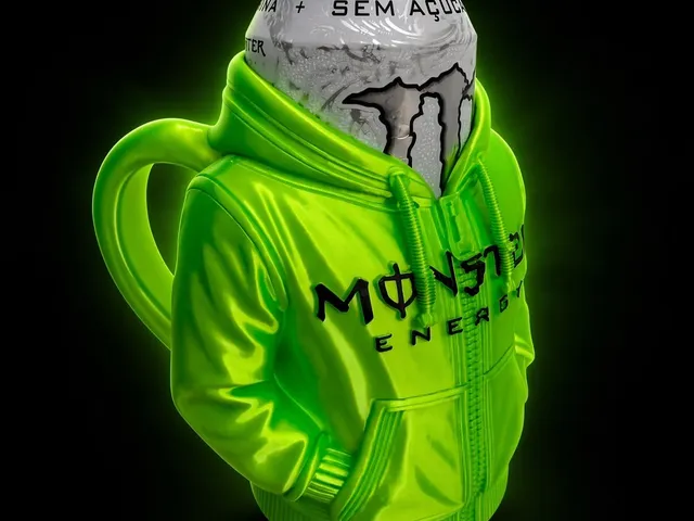 Monster Energy Can Holder - Hoodie Edition (3D Print Model)
