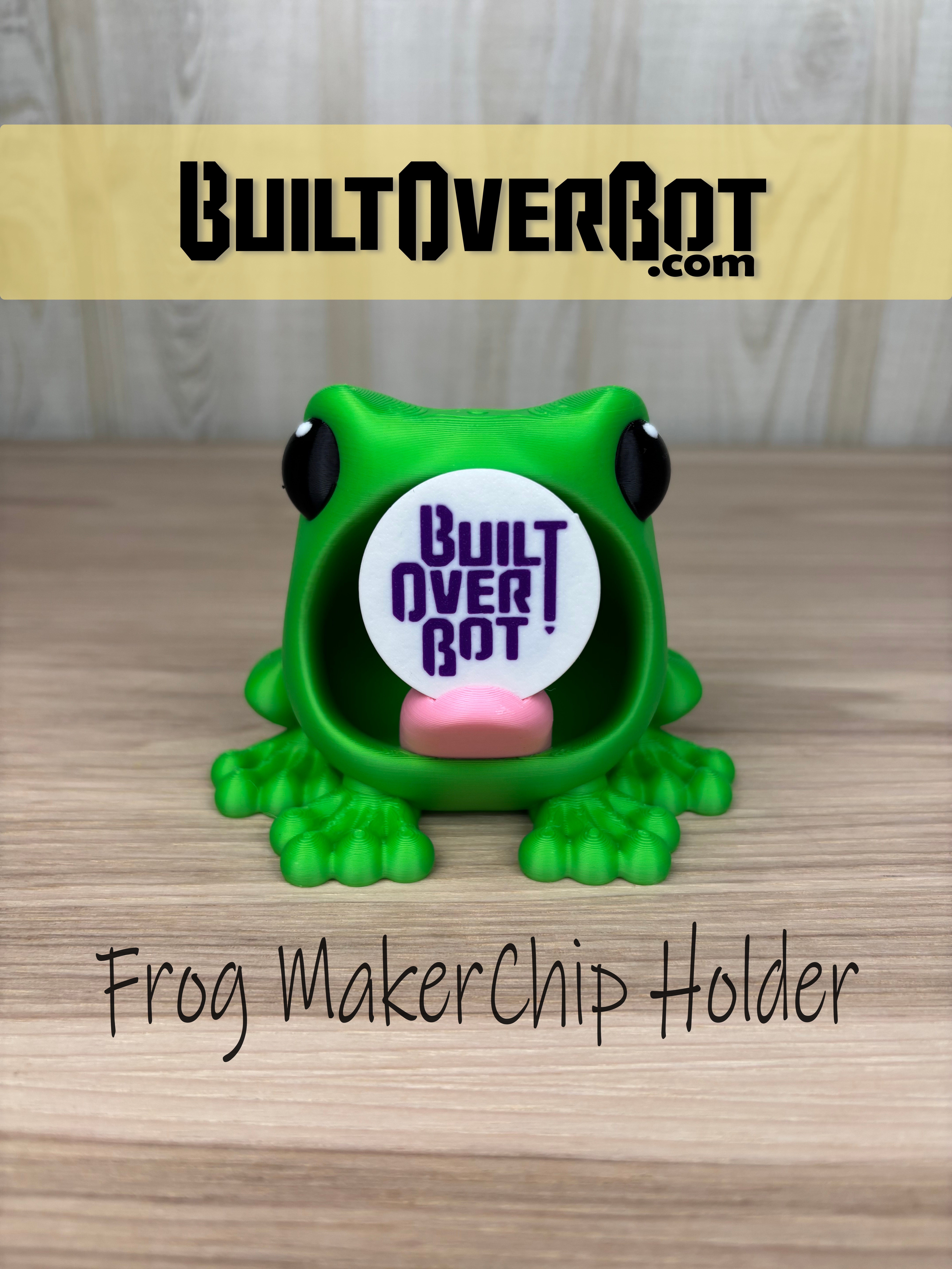 Frog MakerChip Holder
