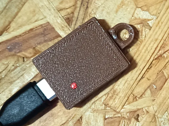 Add hole to lid of ESP32-C3 Suporr Slim case