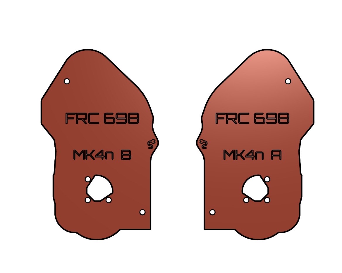 MK4n Swerve Module Protective Covers — miniatura 2