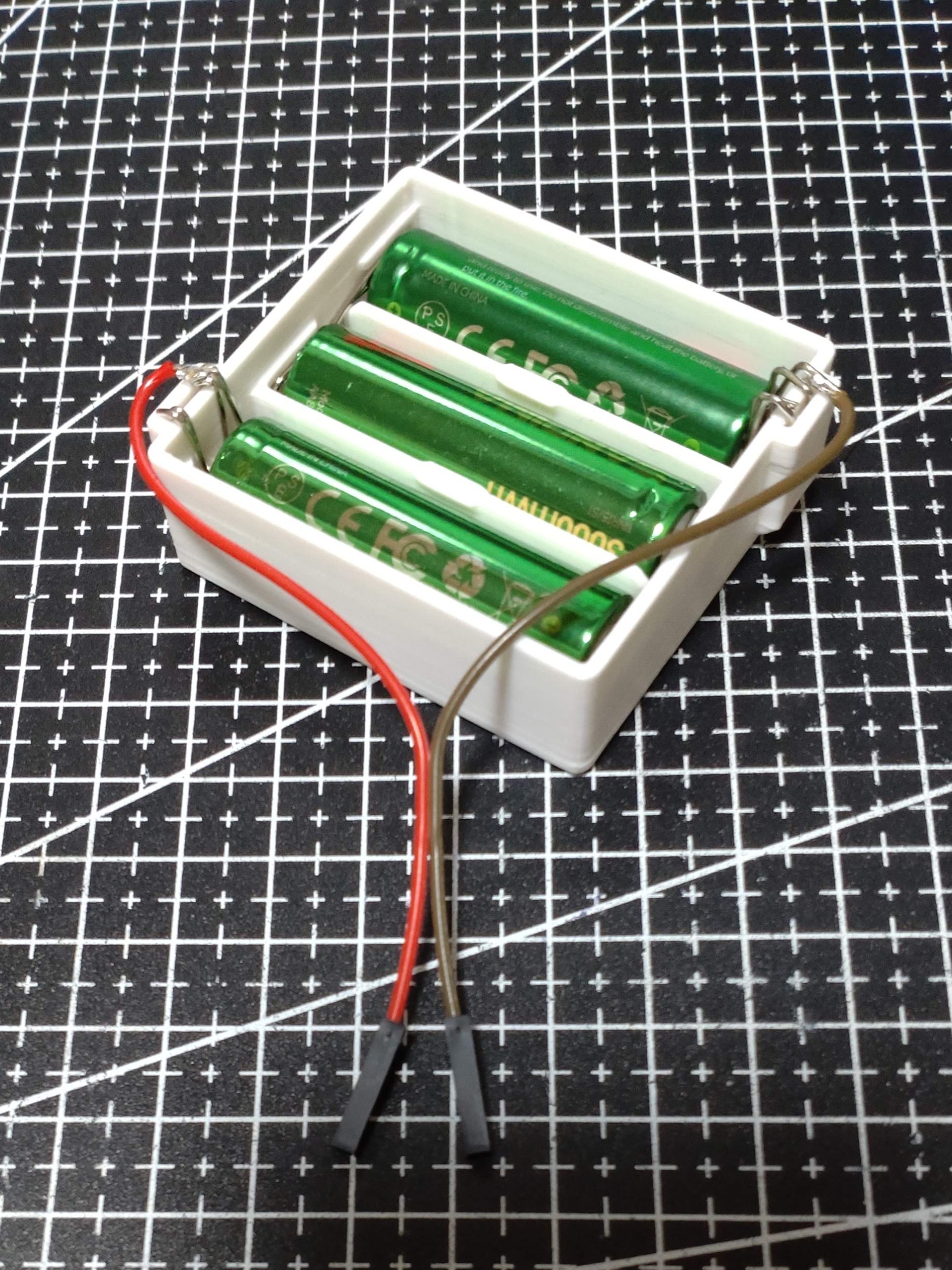 3 x AA Battery Holder 3D model