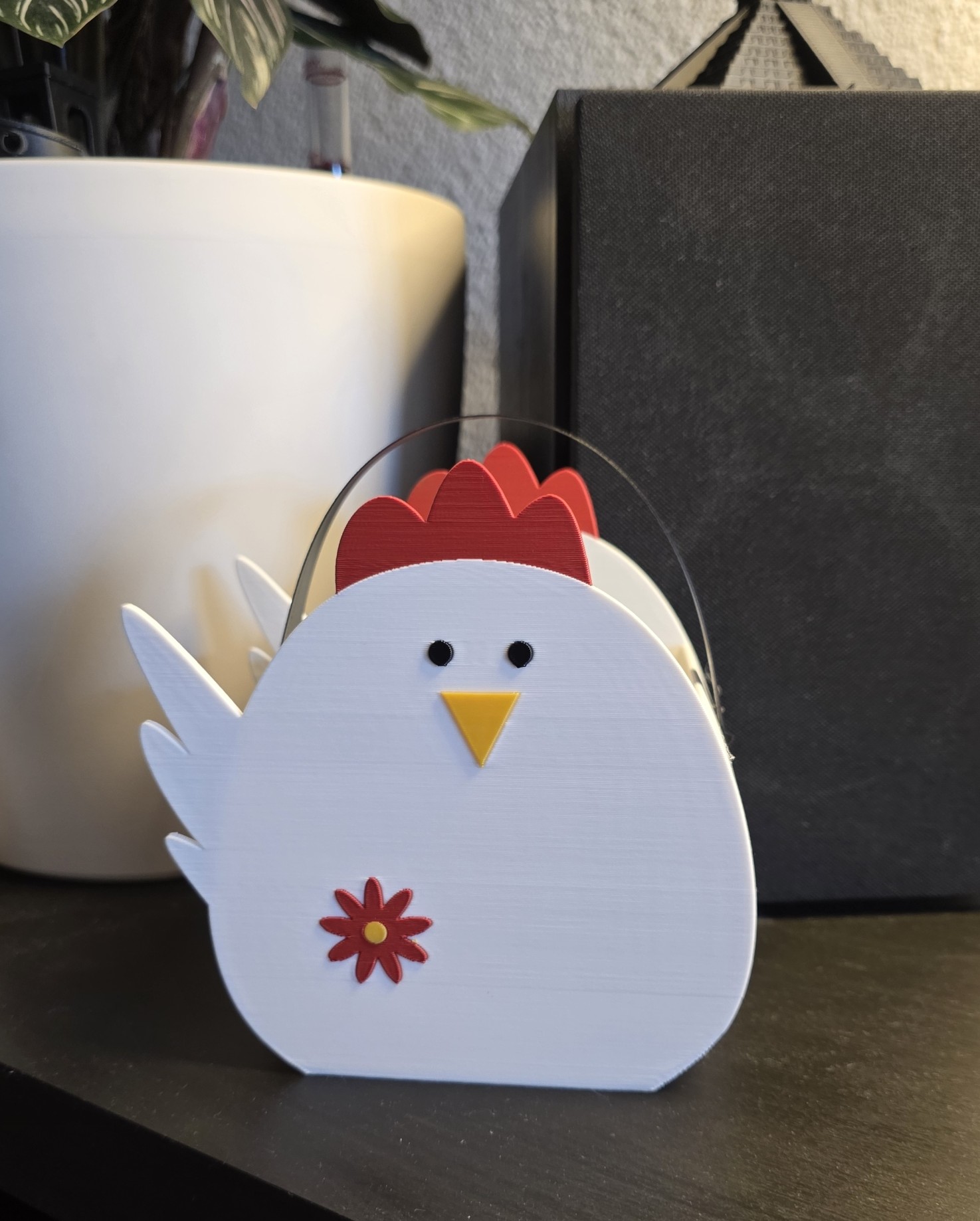 Miniatura 3 do modelo 3D Easter Chicken Basket