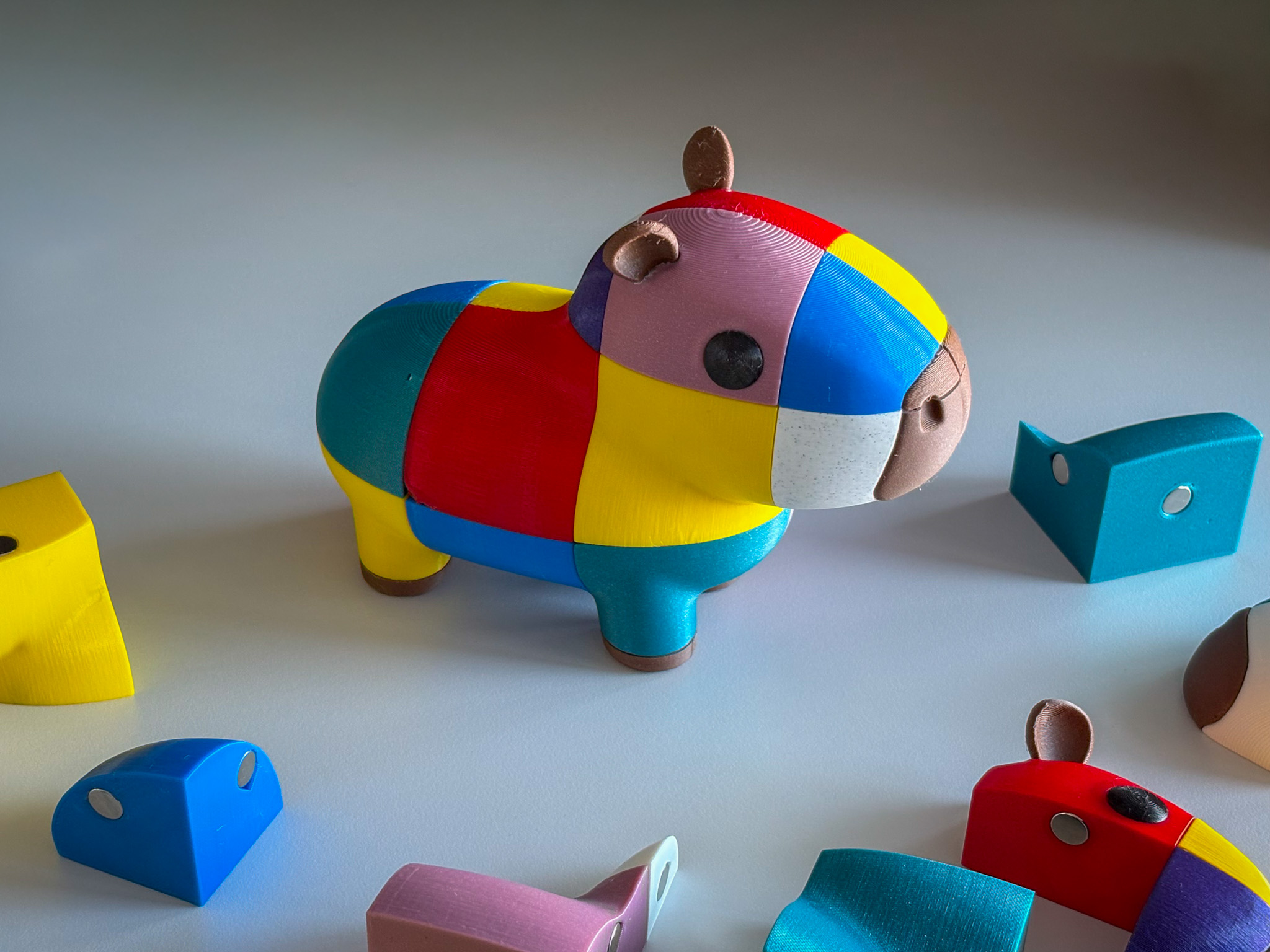 Miniatura 4 do modelo 3D Capybara Cubes
