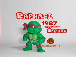 Raphael – TMNT 1987 DeskBuddy Figurine