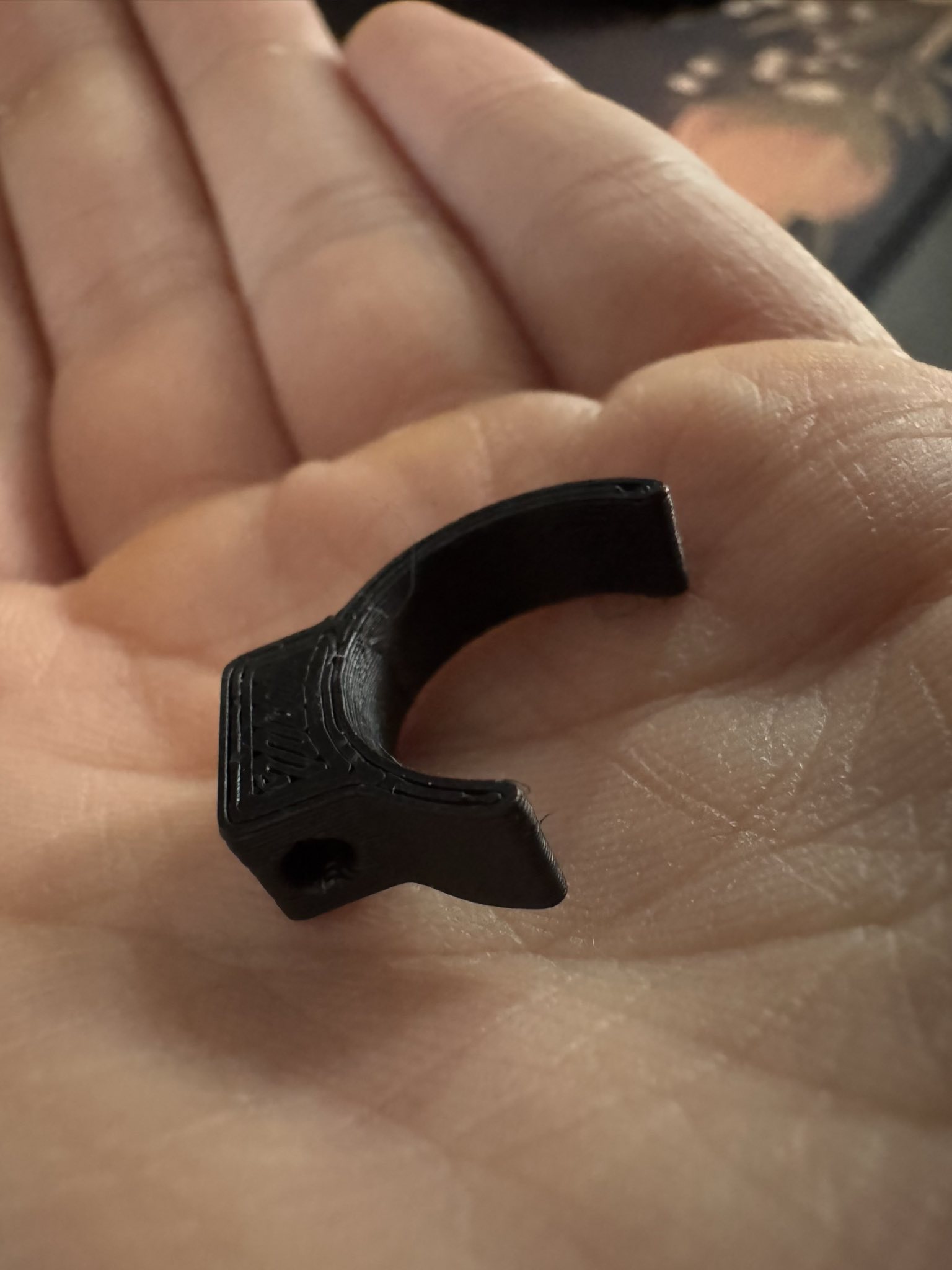 Clip for clothes drying rack