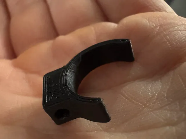 Clip for clothes drying rack