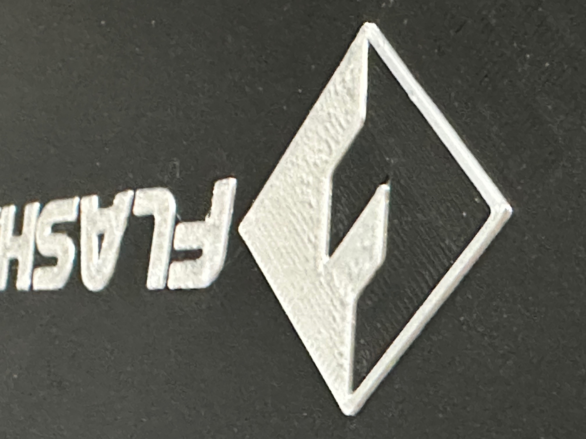 Flashforge AD5X Nozzle Holder Case REMIX with finger grabs and LOGO!!! — miniatura 3