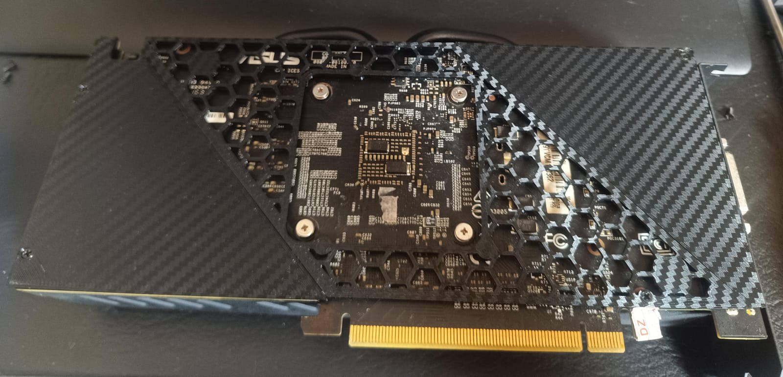 GTX 1060 3GB Asus Dual Backplate