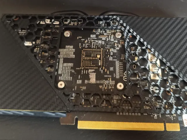 GTX 1060 3GB Asus Dual Backplate