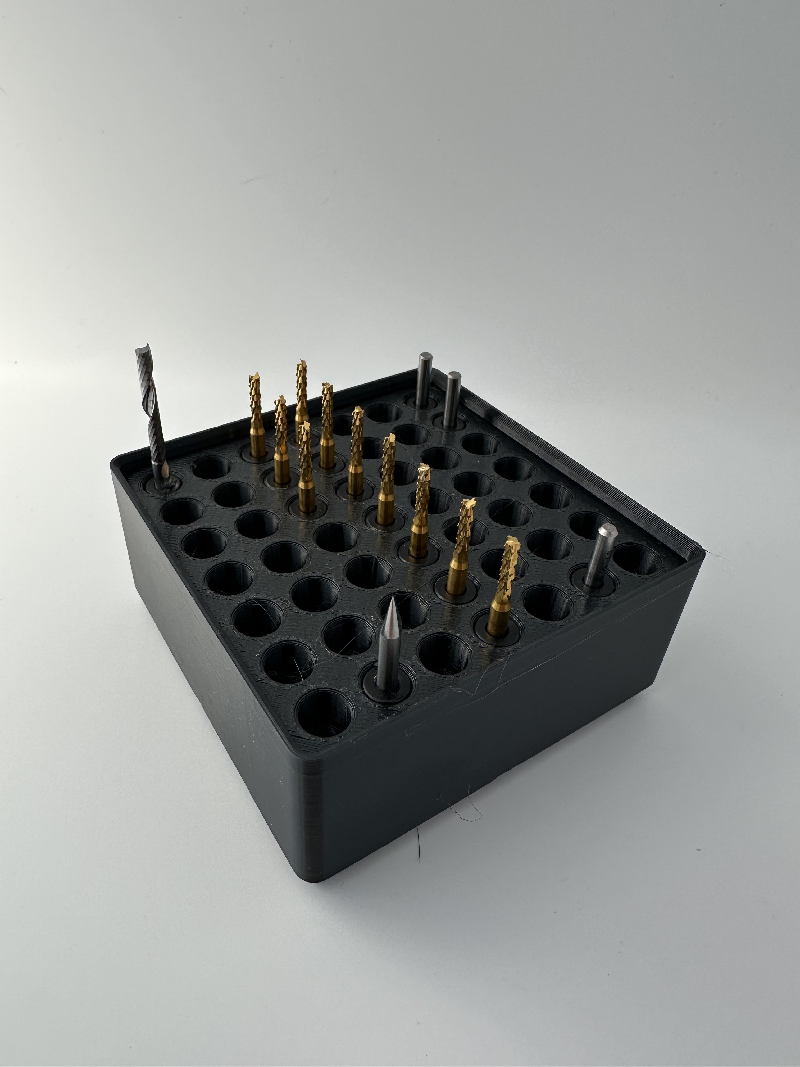 1/8" (3.175 mm) bits gridfinity storage