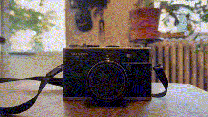 Olympus 35 SP Film Camera Meter and Viewfinder Cover- Clip-on Version