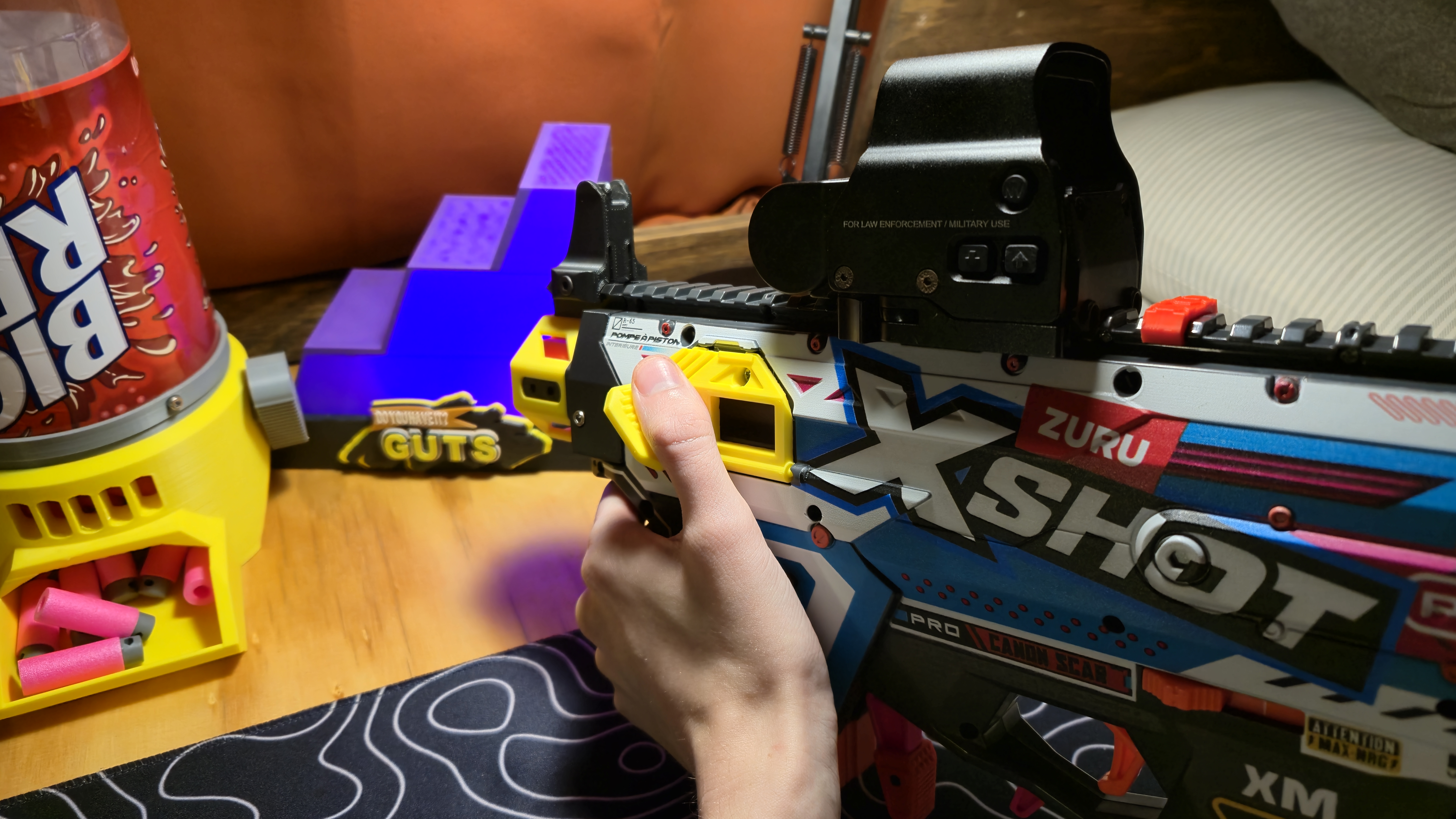 Thumb Rest Jam Door Xshot Motorized Piston Pump MPP