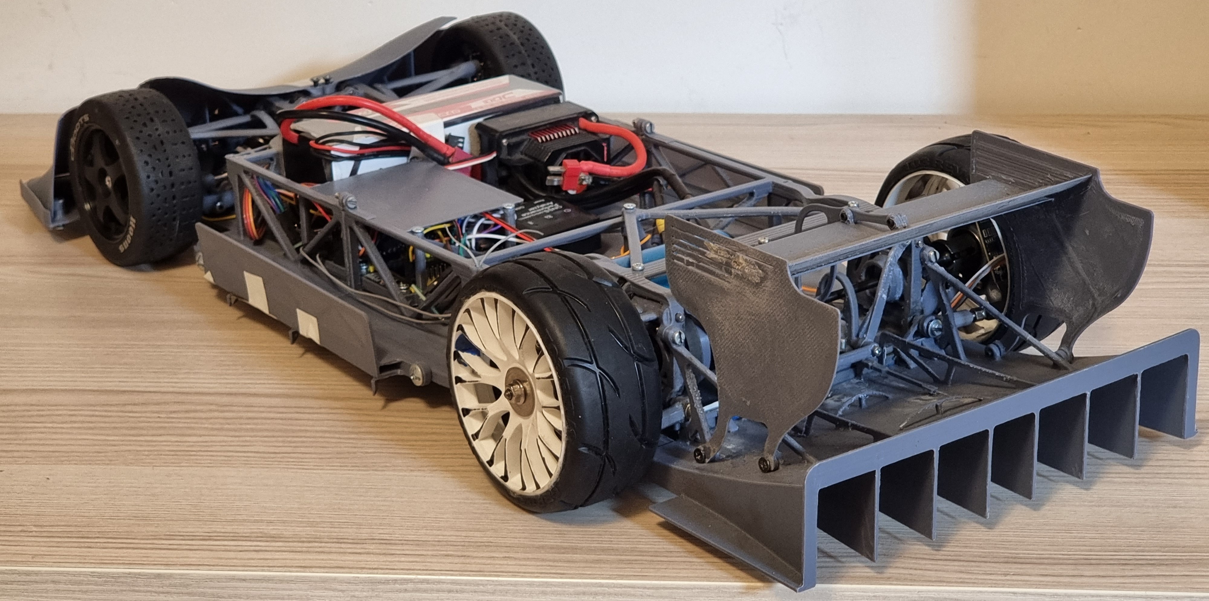 FDG-Concept1 RC Car - 100 km/h+ FDM 3D Printed RC Vehicle