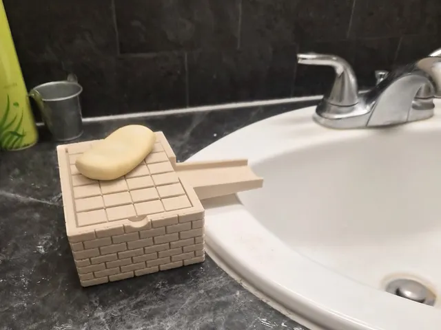 Stone Brickwork Soap Bar Holder