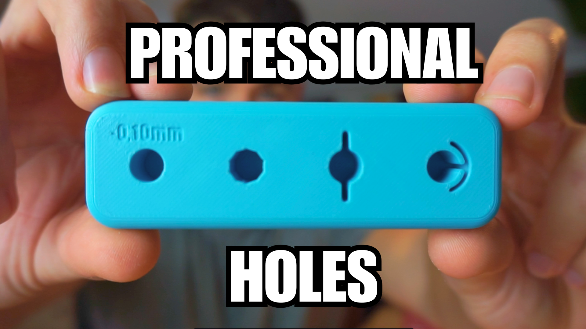 Hole Calibration Pack – Vertical / Horizontal / Floating Hole Tests (Parametric Fusion 360 File)