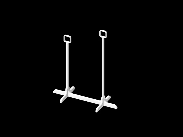 Decathlon soft flask drying stand