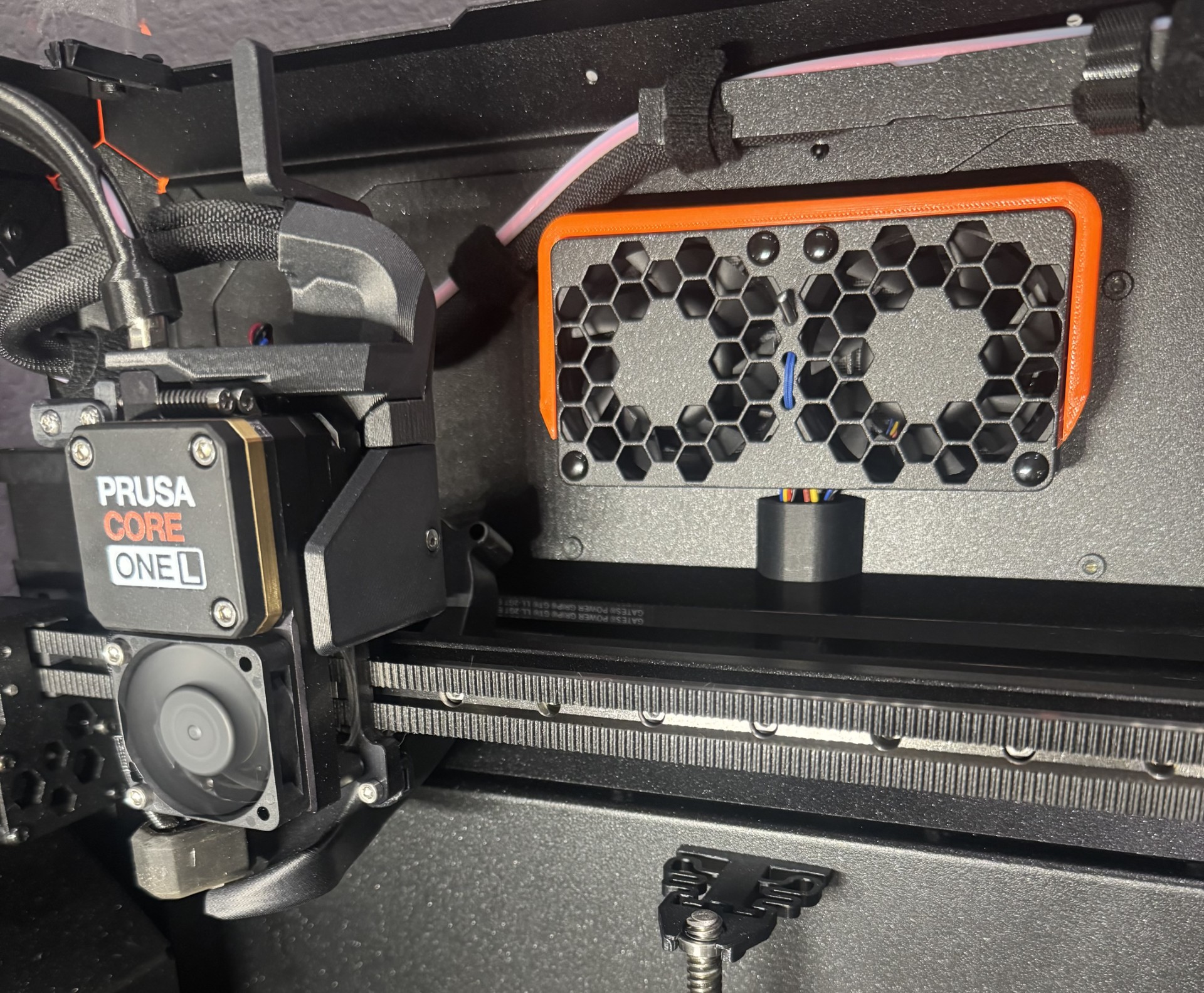 Core One / + / L Exhaust Fan Cable Guard