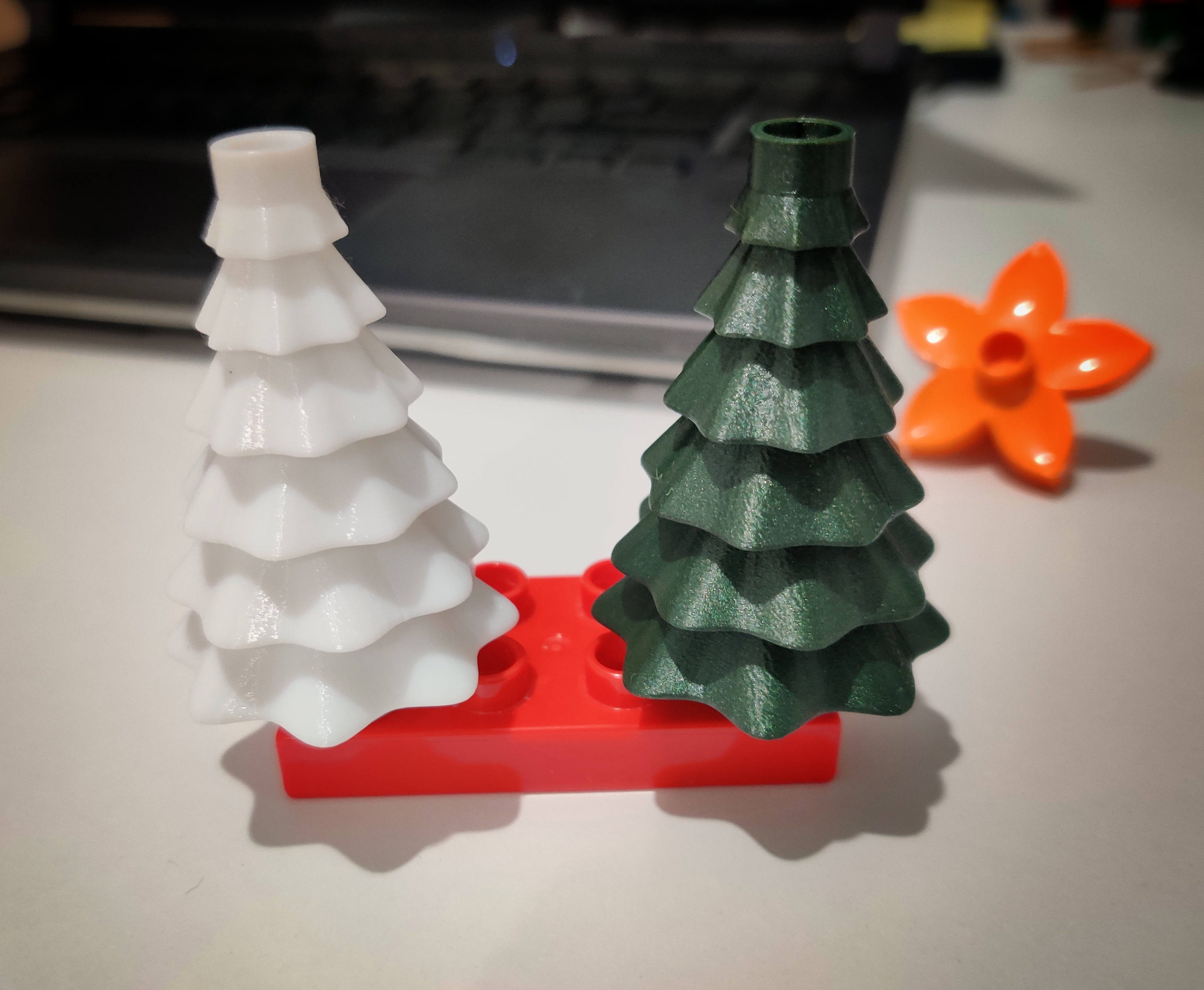 Duplo Lego compatible Christmas tree