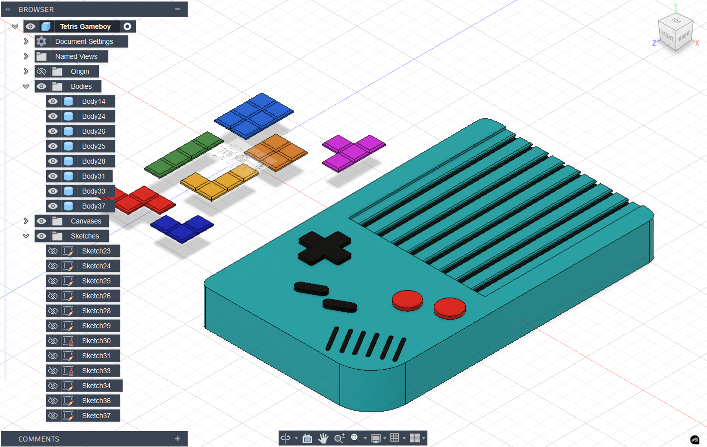 Tetris Gameboy