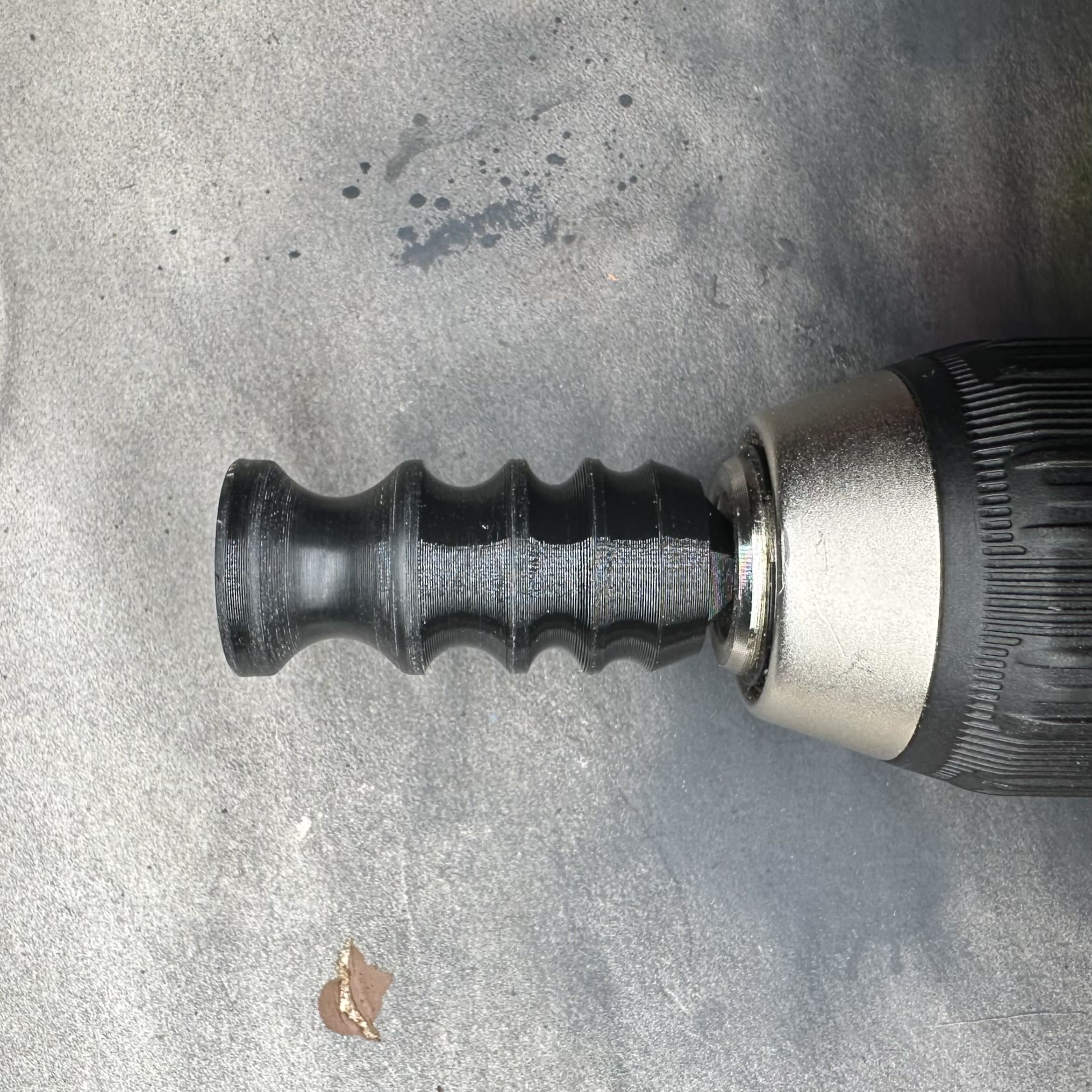 Burnishing Tool with Hex Shaft for Drill Chuck