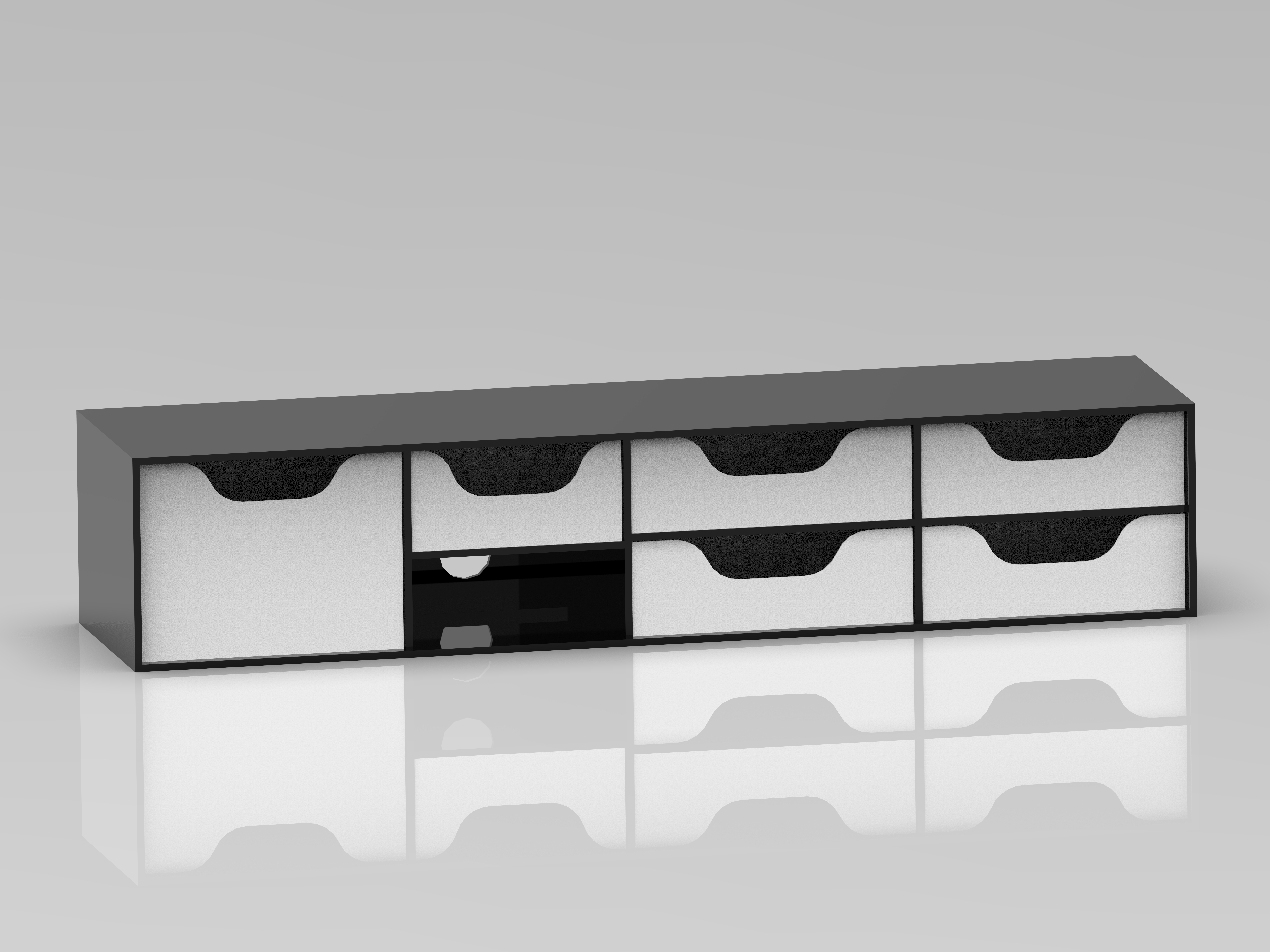 Desk organizer with Drawers (Schreibtischorganizer mit Schubladen)