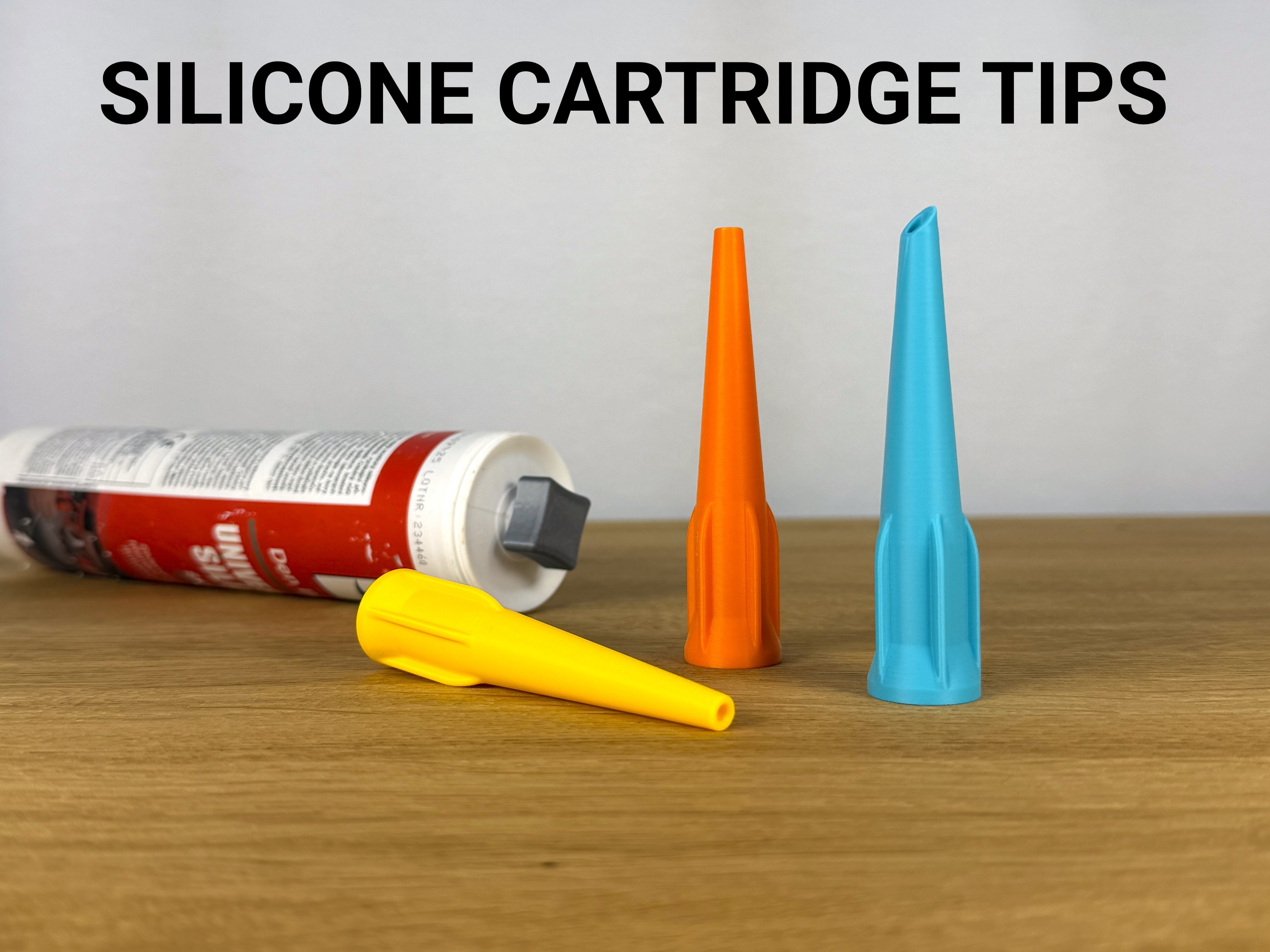 Silicone / Caulk Cartridge Nozzle Tips