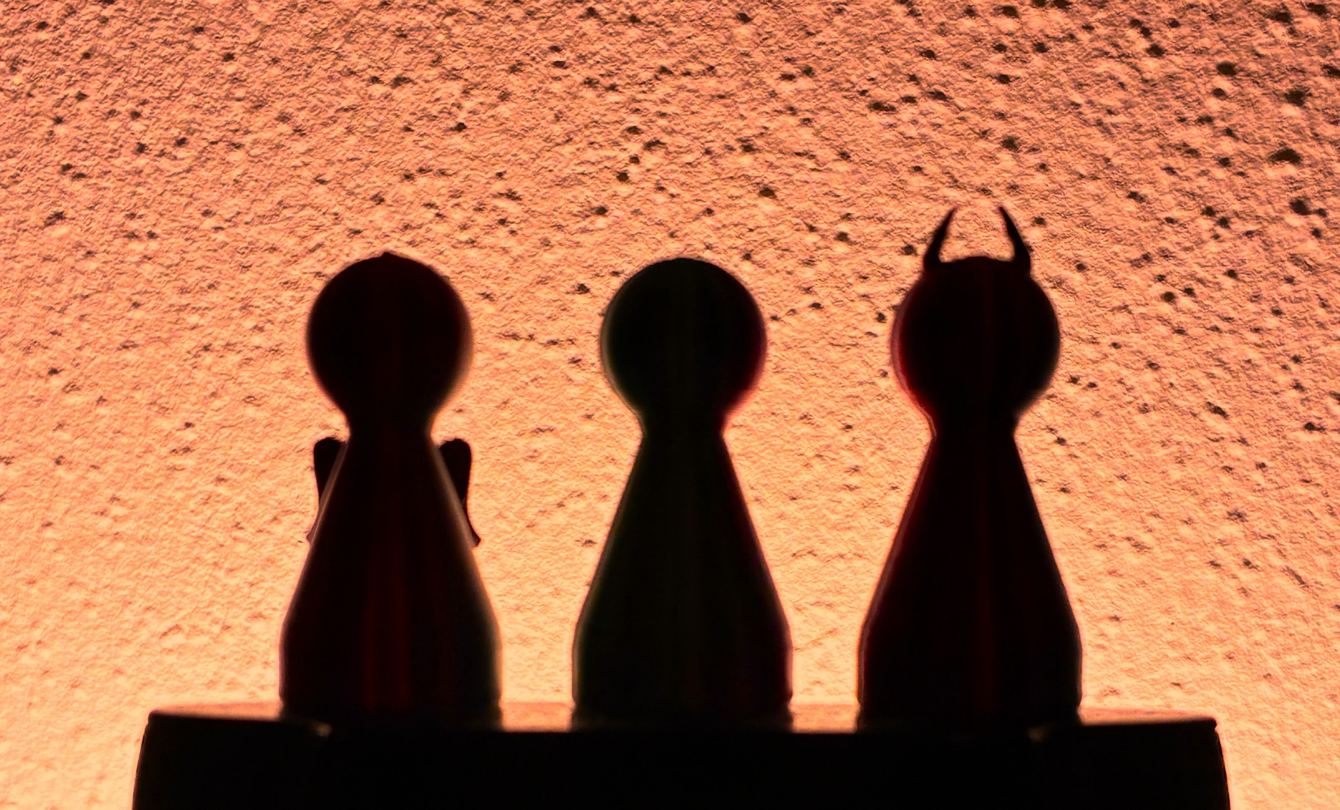Game Pieces - Angel, Devil and other Characters