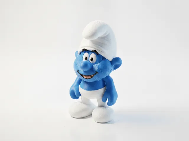 Papa Smurf Figurine Cartoons & Animation 3D Printable