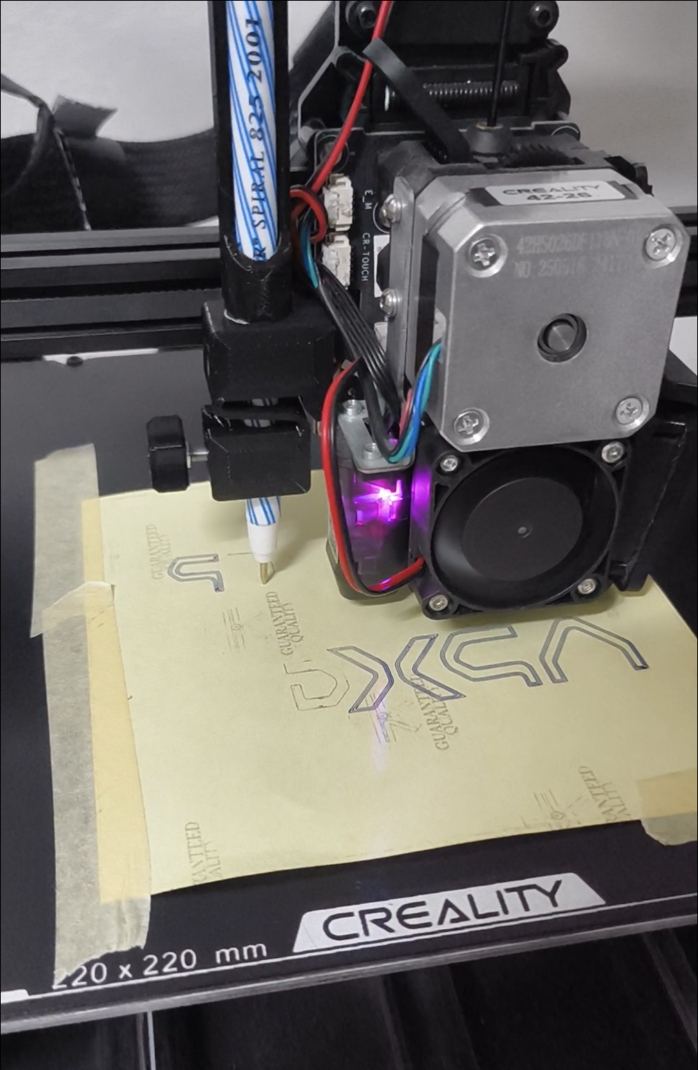 LANCER  pen mount for ender3 v3 se
