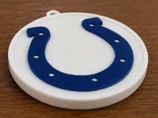 Indianapolis Colts Oversized 3D Fan Logo Pendant