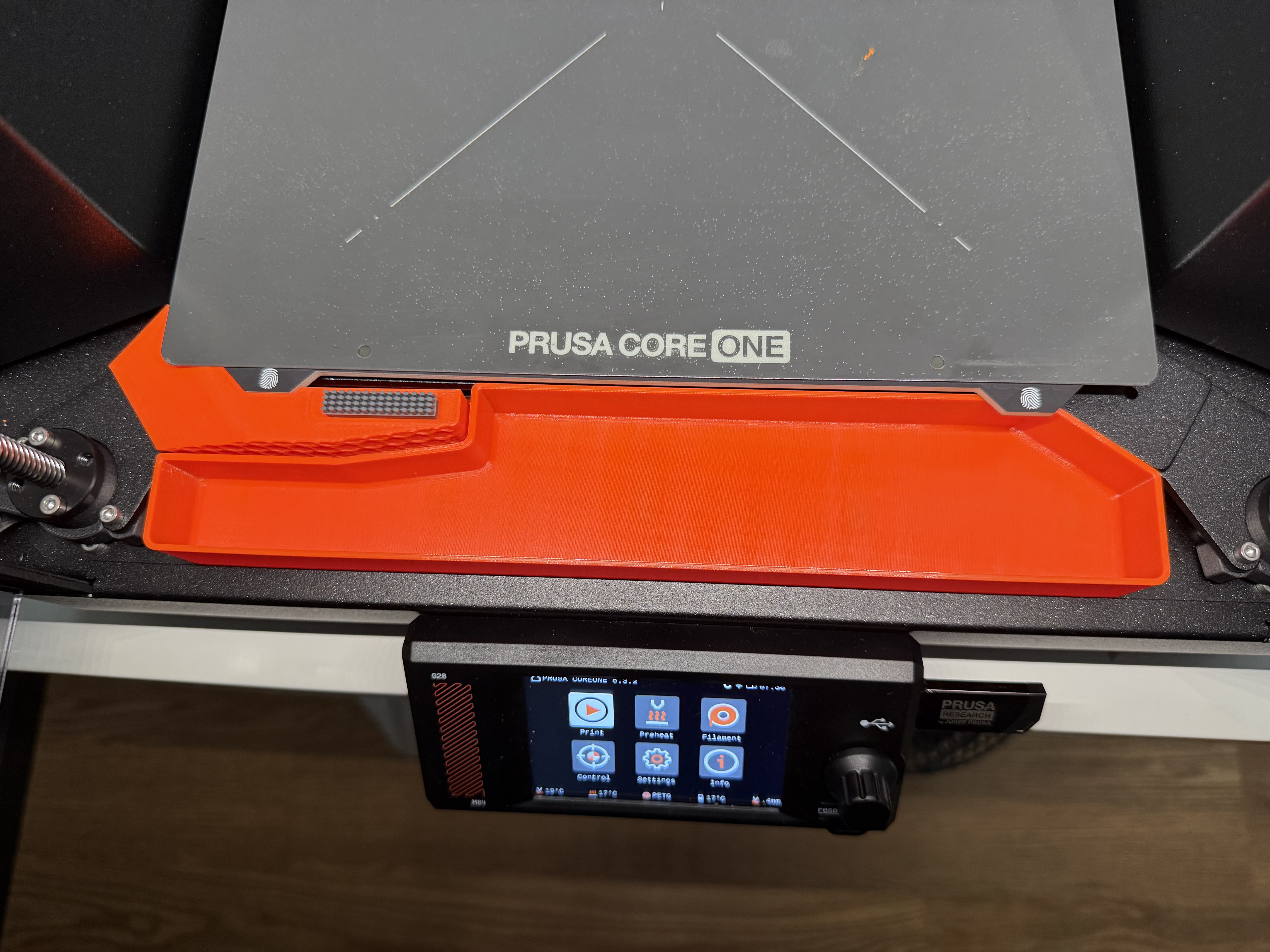 Core One Purge Bin Space For Wiper 20X6X2mm Magnets