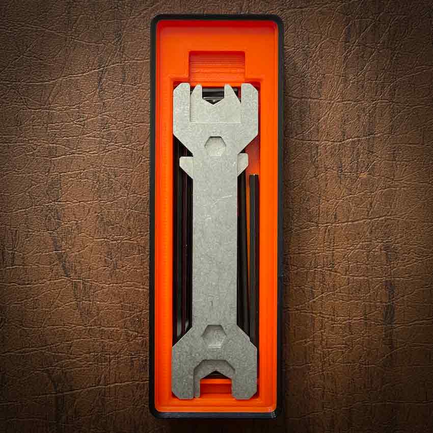 Gridfinity Prusa MK4 tool holder - compact