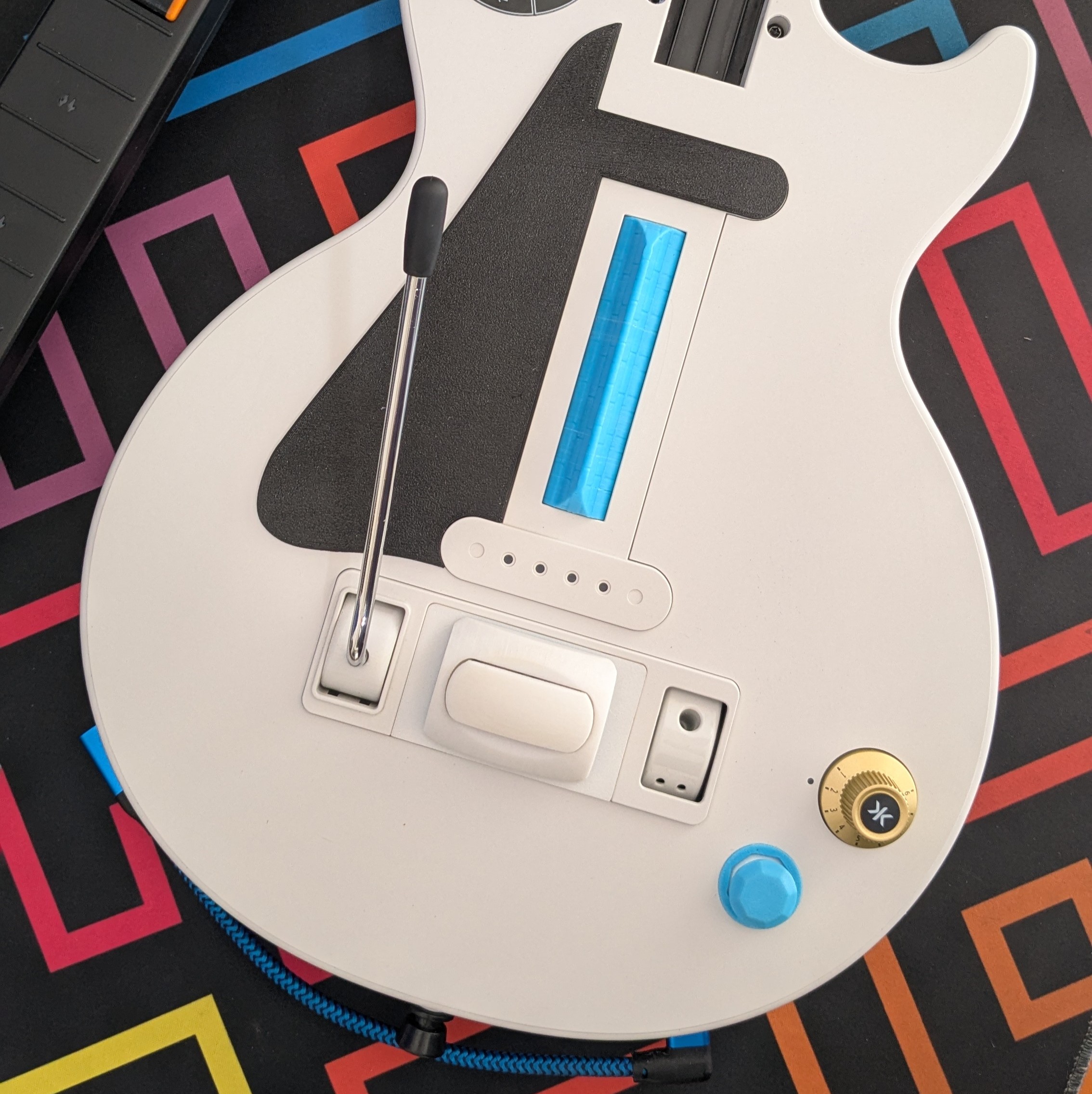 Left Handed Whammy Bar Mod for CRKD Guitars