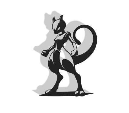 Mewtwo Pokemon Decor