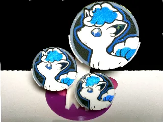 Alolan Vulpix Coin (Pokemon TCG Pocket)