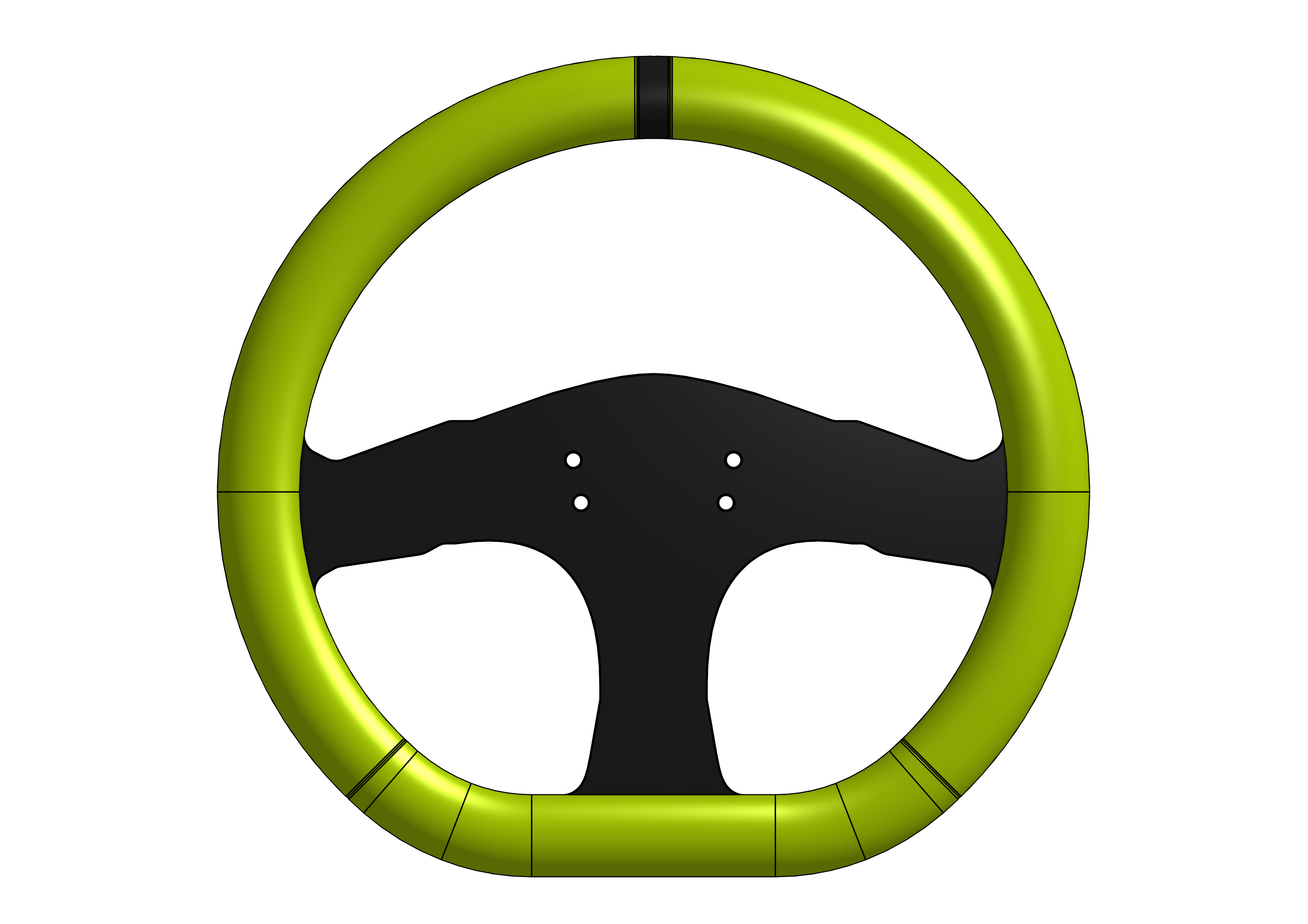 Miniatura 7 do modelo 3D rally Steering Wheel