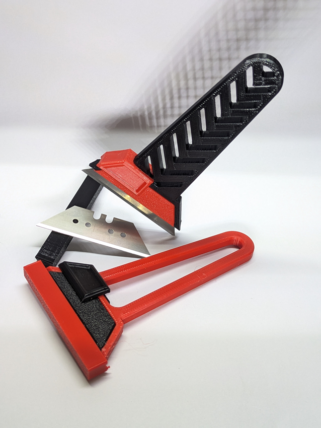 Screwless Scraper