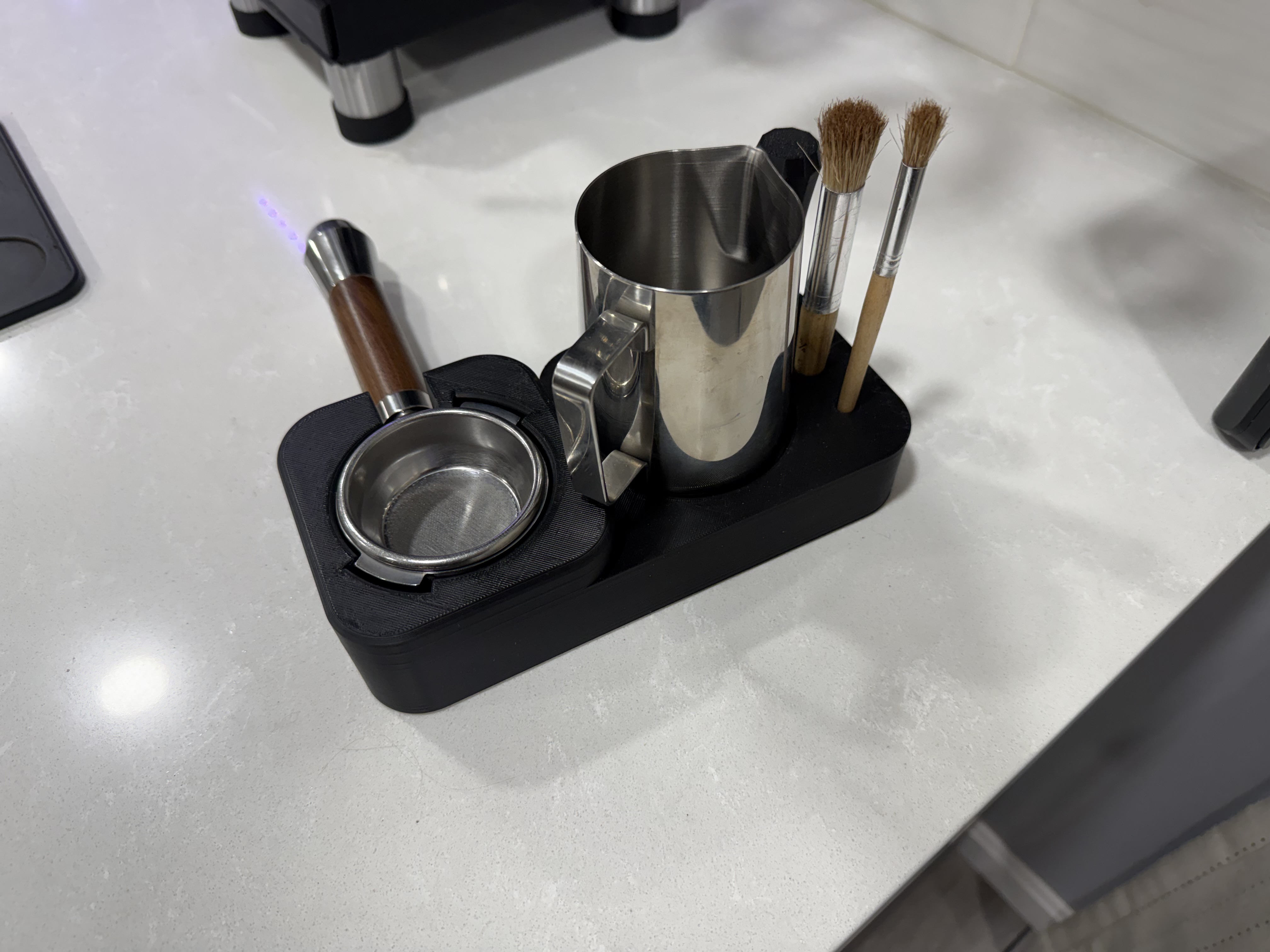Espresso Organizer & Tamp Station for Gaggia Portafilters