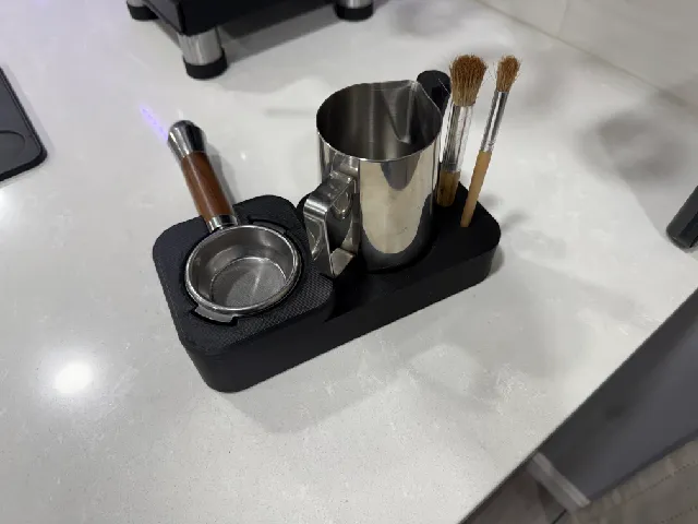Espresso Organizer & Tamp Station for Gaggia Portafilters