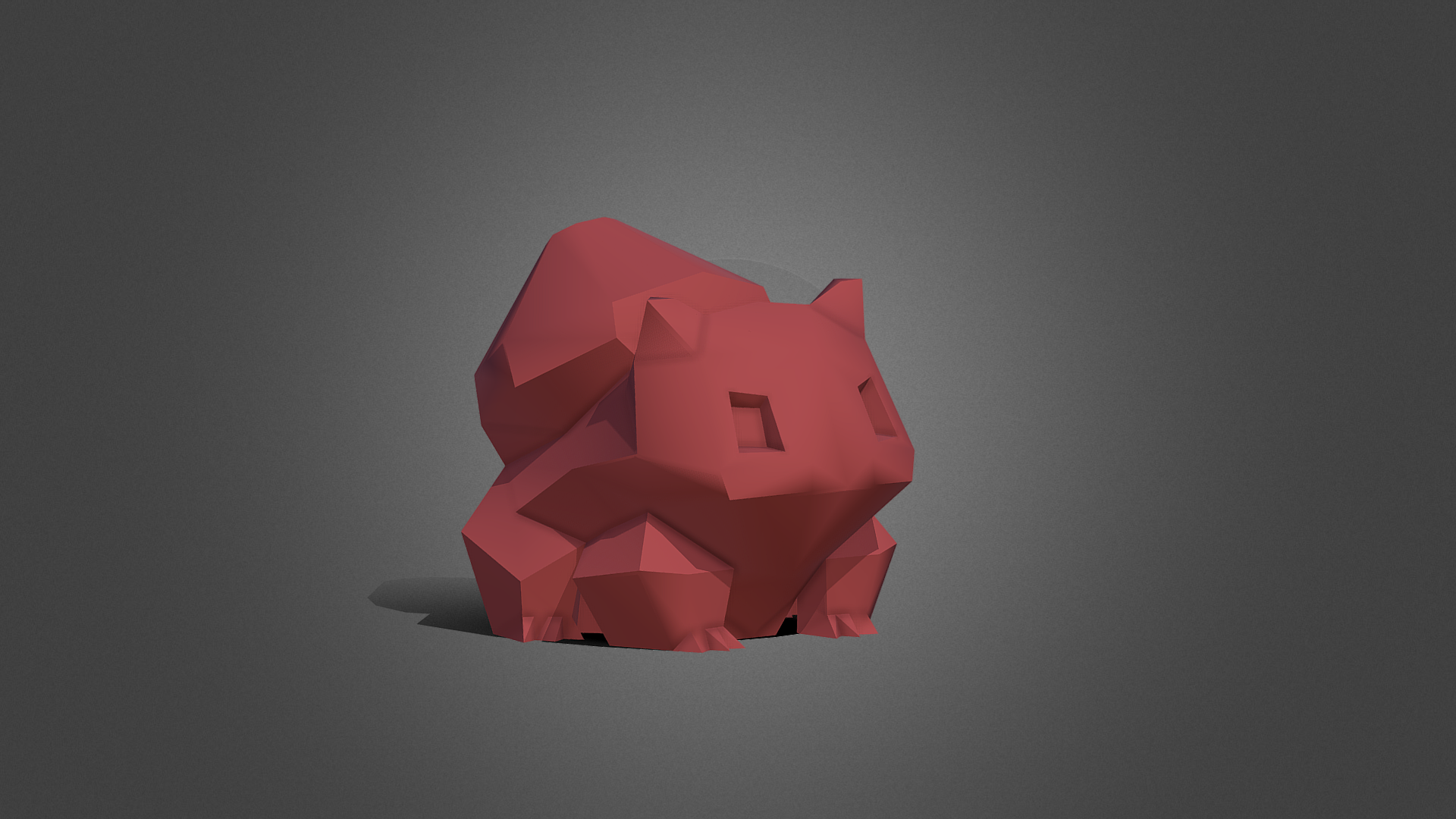 Low-Poly Bulbasaur | Magnetic